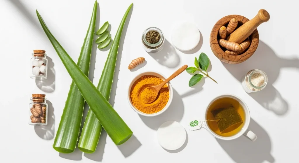 natural ingredients to remove dark spots for men